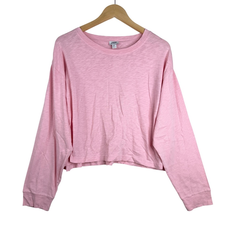 NWT J. Crew Women's Cotton Long Sleeve Shirt size XXL Pink